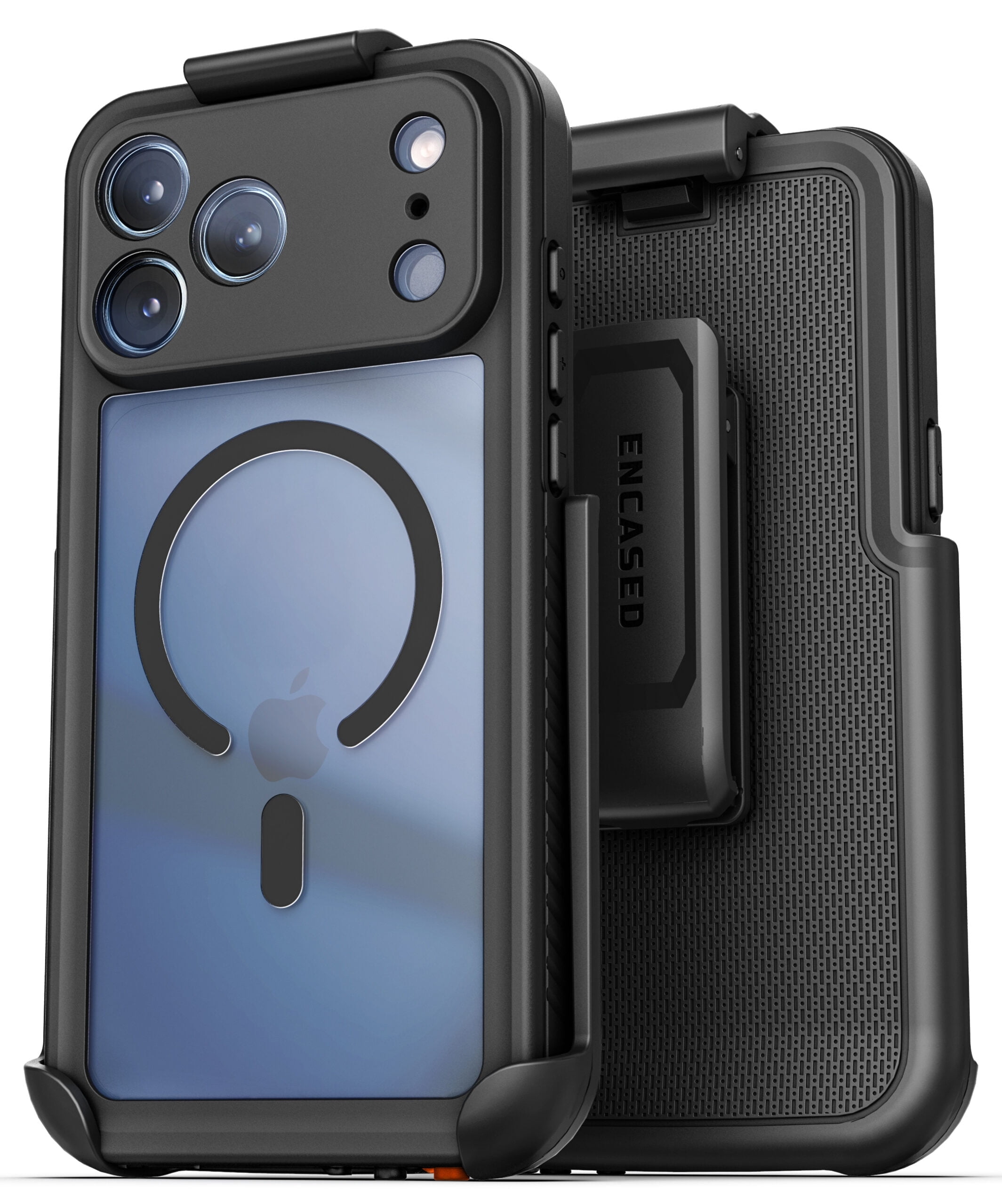Encased Waterproof Case for iPhone 17 Pro Max with Belt Clip - IP-68 Full-Body Protection with Camera Control Button and Port Covers [Military Grade] (Compatible with MagSafe)