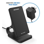Encased Wireless Charger Stand for Google Pixel 3/ Pixel 3 XL 10W Fast Charging Qi Power Station w/ AC Wall Adapter