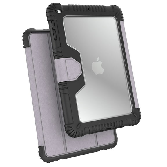 Encased iPad Mini 5 Case with Kickstand Cover (2019) Ultra Protective Clear Back Stand Case for Apple iPad Mini 7.9 inch - Lavender Purple