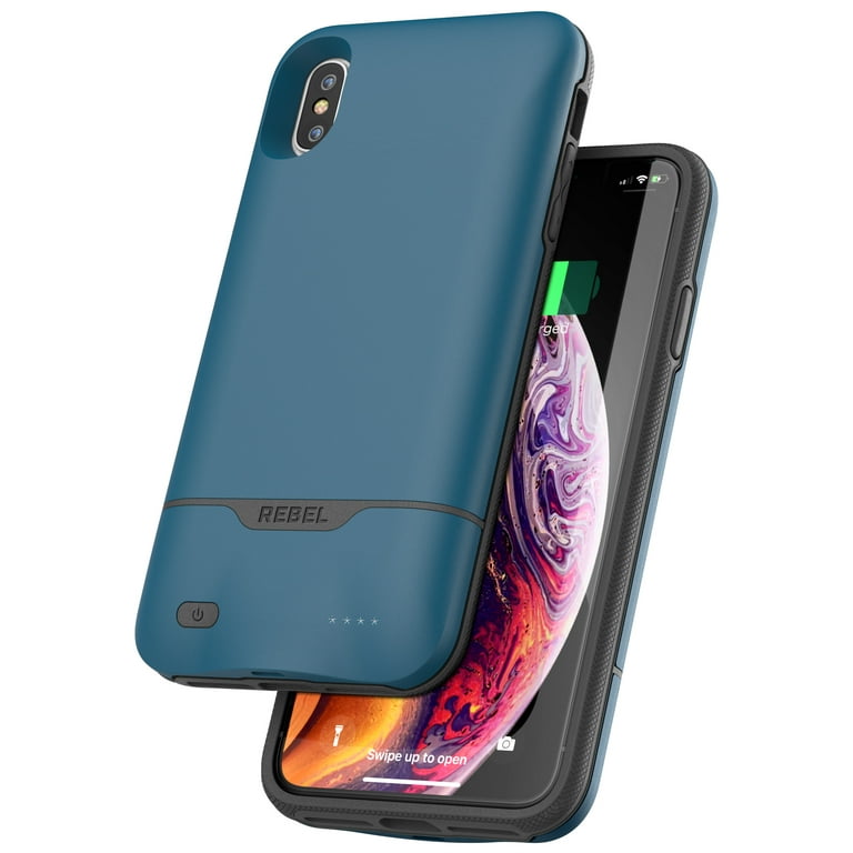 Encased iPhone XS Max Battery Case (Rebel Power) Slim Protective