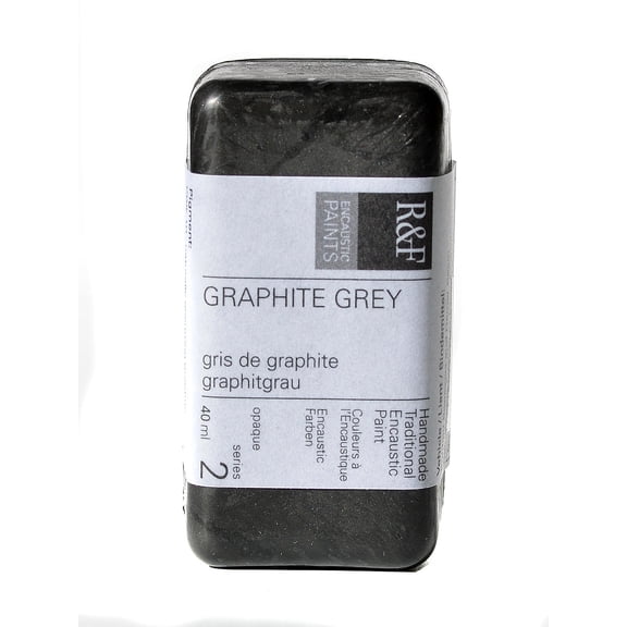 Encaustic Paint graphite grey, 40 ml (pack of 2)