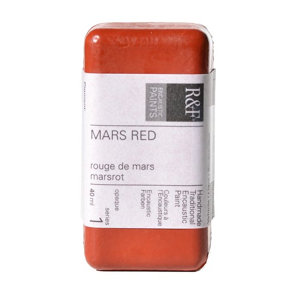 Encaustic Paint mars red, 40 ml (pack of 2)