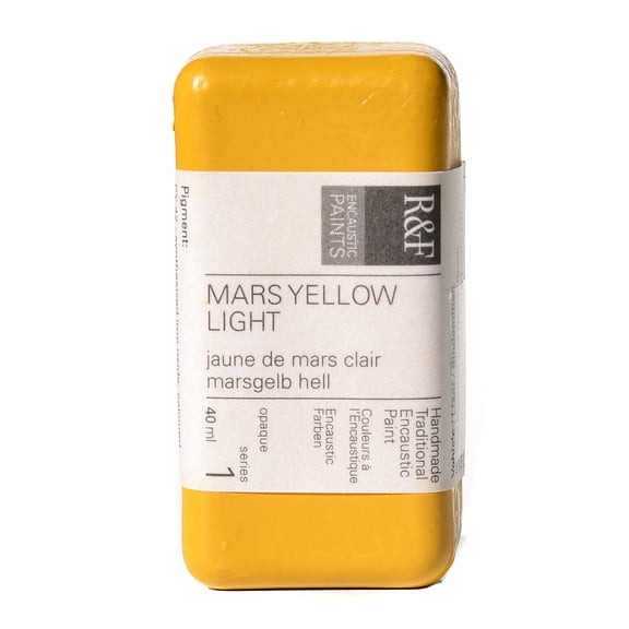 Encaustic Paint mars yellow light, 40 ml (pack of 2)