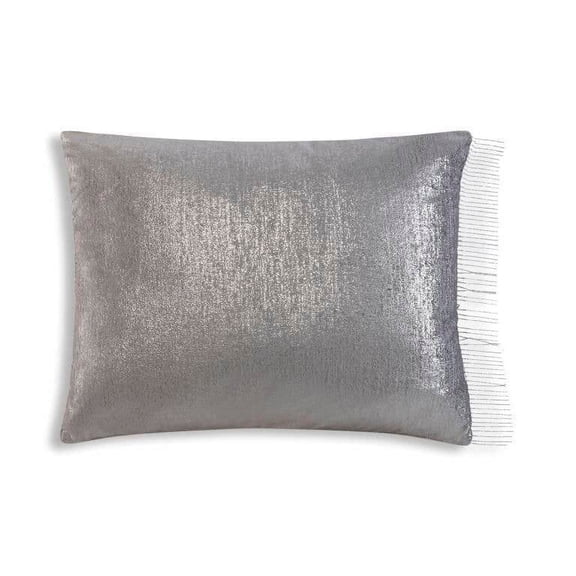 Enchant Home Maya Grey Velvet Pillow