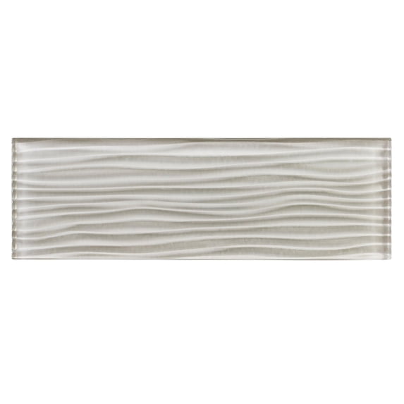 Enchant-Parade 4" x 12" Textured Glass Wall & Floor Tile