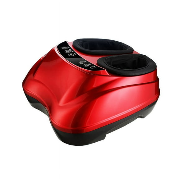Enchante Foot Massager Heat Function, Adjustable, Air Compression, Red