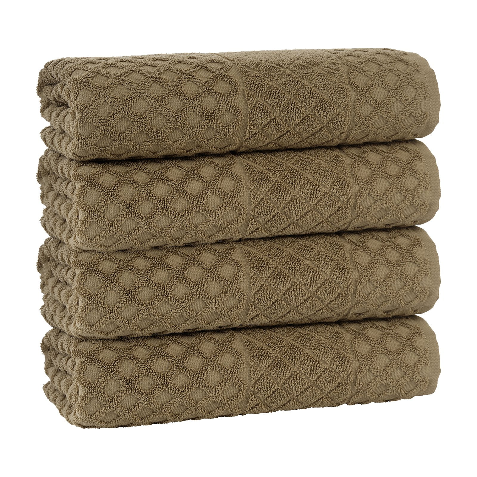 Enchante Home Glossy Turkish Cotton Towel Set Walmart
