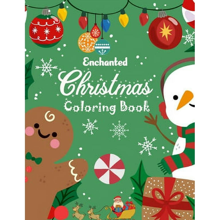 Simply Satisfying Coloring Book for Kids Large Print - Winter Wonderland in  a Christmas Edition: Bold and Easy Christmas Coloring: A Thick Line