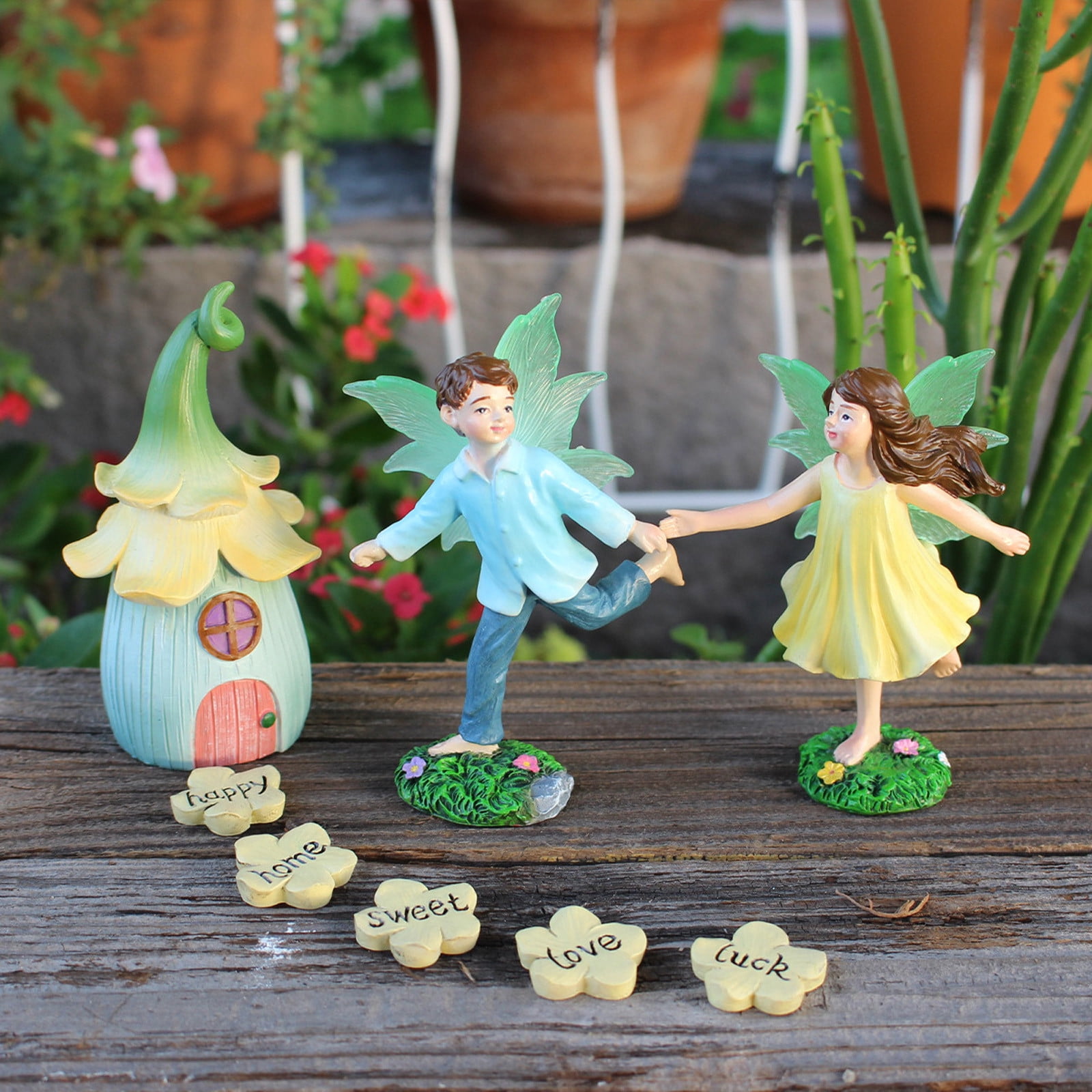 Garden Ornaments Fairy Garden Houses Amazon Fairy Garden Houses Outdoor  Large Fairy Garden Castle (9\, image size:1600x1600