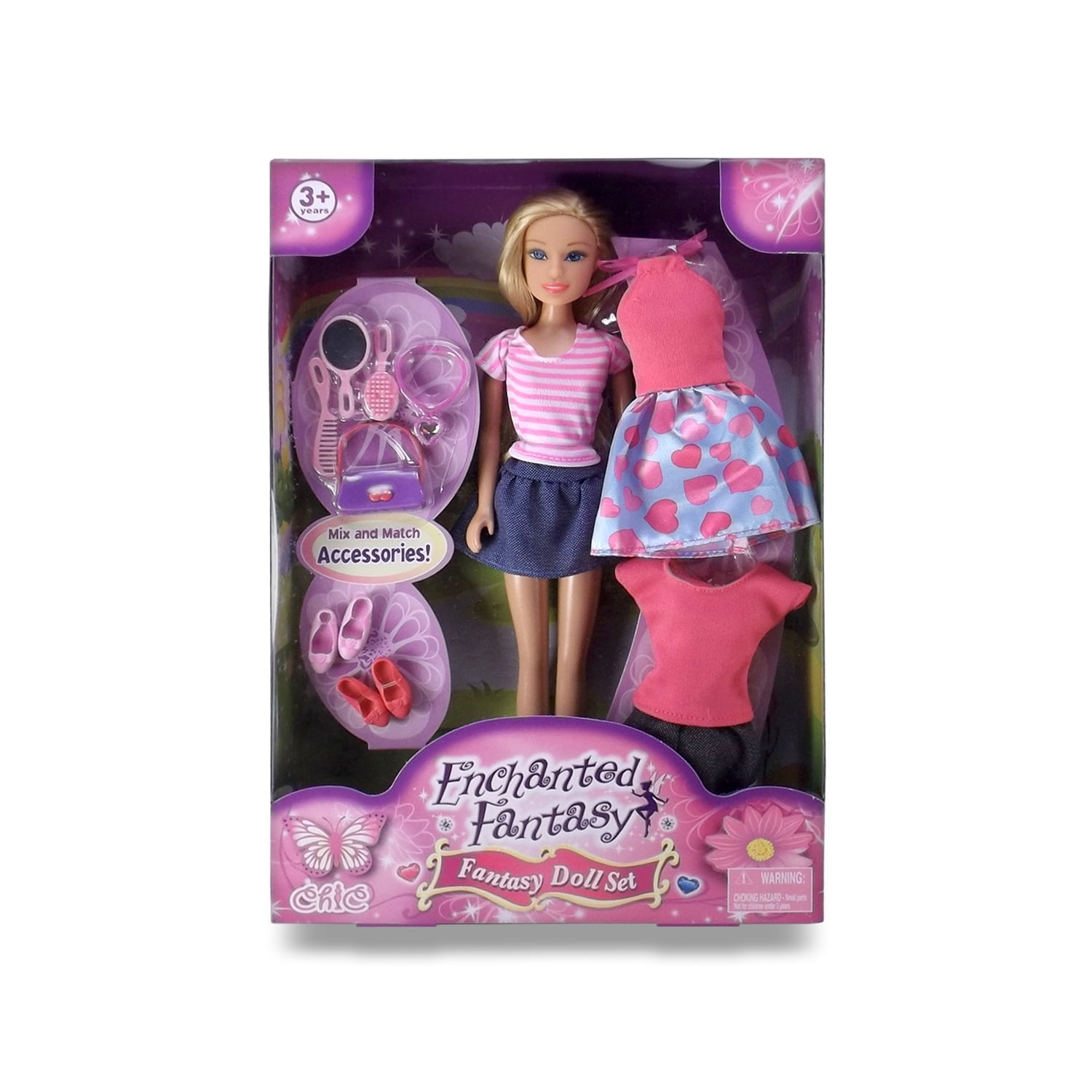 Enchanted Fantasy Fashion Doll Set