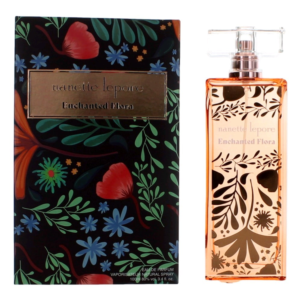 Nanette Lepore Enchanted Flora Eau De Parfum Spray By Nanette Lepore - 3.4 oz Nanette Lepore Enchanted Flora Eau De Parfum Spray By Nanette Lepore - 3.4 oz
