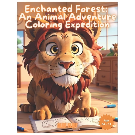 Enchanted Forest: An Animal Adventure Coloring Expedition, (Paperback)