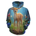 thumbnail image 1 of Enchanted Forest Deer （1）-2 3d Sweatshirts Hoodie Fashion Casual Personality Men's Women Street Hoodie Pullovers Long Sleeve Comfortable Top, 1 of 6