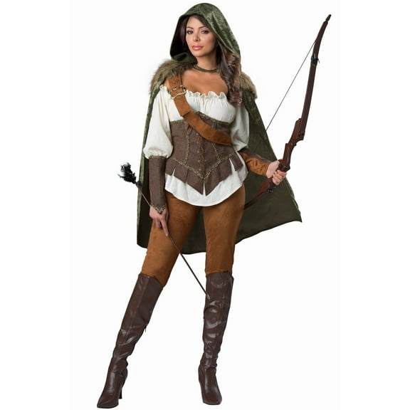 Enchanted Forest Hunter Women's Costume X-Large 16-18