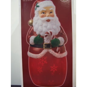 Enchanted Forest Led Santa Claus Christmas Yard Lawn Decoration with Timer 24" Tall
