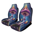 thumbnail image 1 of Enchanted Forest Mushroom Scene Car Seat Covers Front Seats Universal Fit for Cars SUV Truck Auto Interior Accessories, 1 of 3
