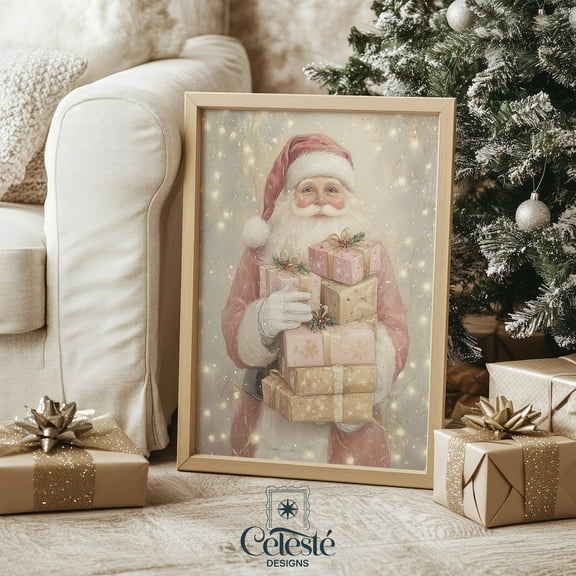 Enchanted Forest Print, Flowers Path Home Decor #4666, 8x12 UNFRAMED