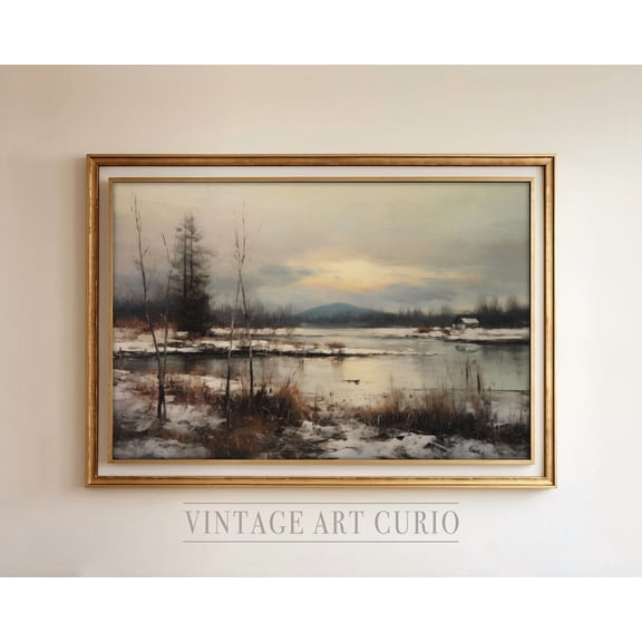 Enchanted Forest Print, Magical Creek, Mythical Wall Decor Home Decor #4613, 8x12 UNFRAMED