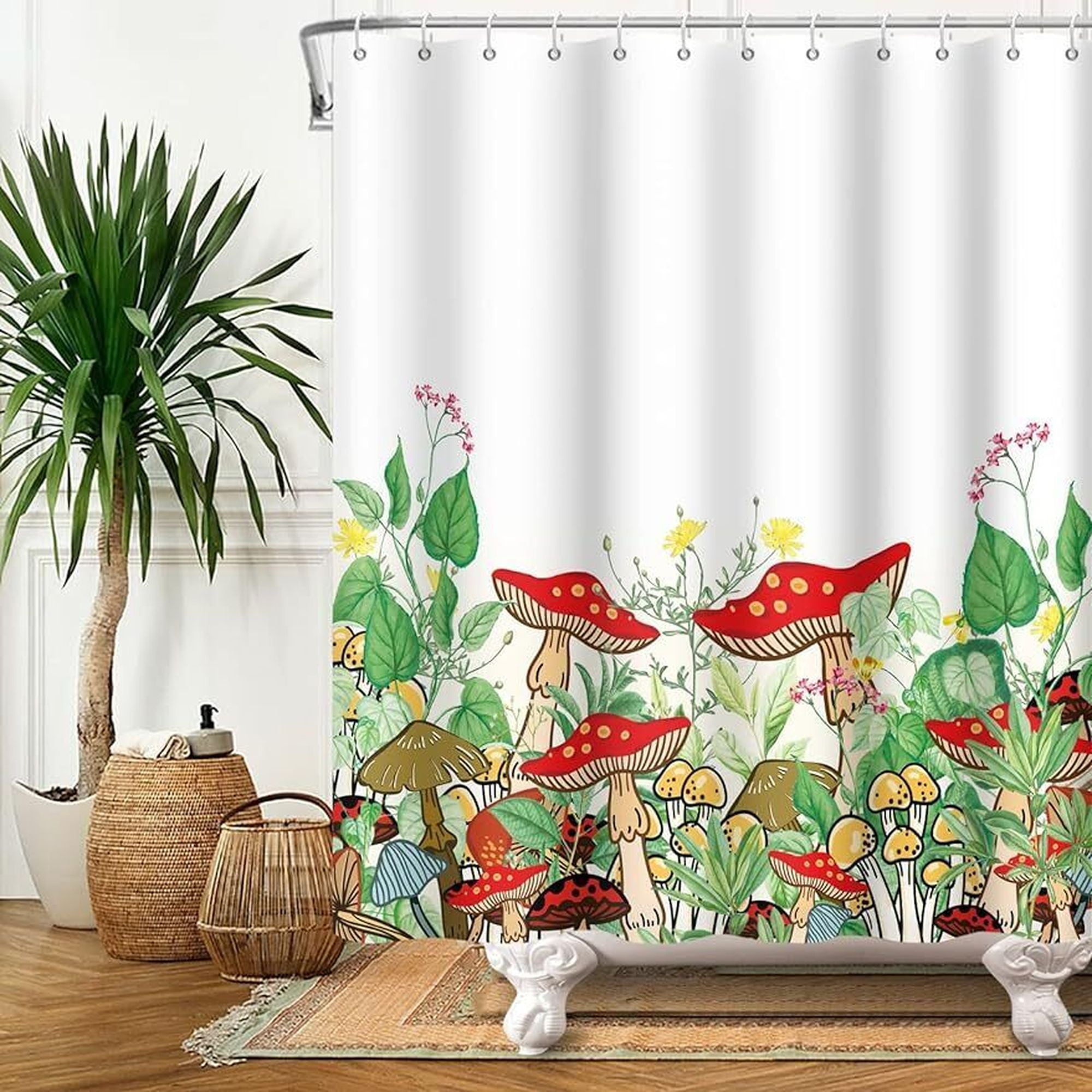 Enchanted Forest Shower Curtain Set Transform Your Bathroom with