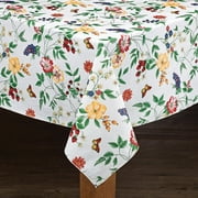 Enchanted Garden 100% Vinyl Tablecloth 52" x 70"