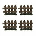 thumbnail image 1 of Enchanted Garden Decorative Wooden Picket Fence Pack of 4 Mini Fairy Garden, 1 of 1