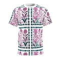 thumbnail image 1 of Enchanted Garden: Floral T-Shirt  Unisex Cut & Sew Tee, 1 of 4