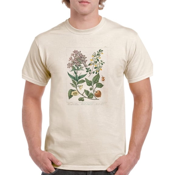 Enchanted Garden Ii T-Shirt Men -Sydenham Edwards Designs, Male XX-Large