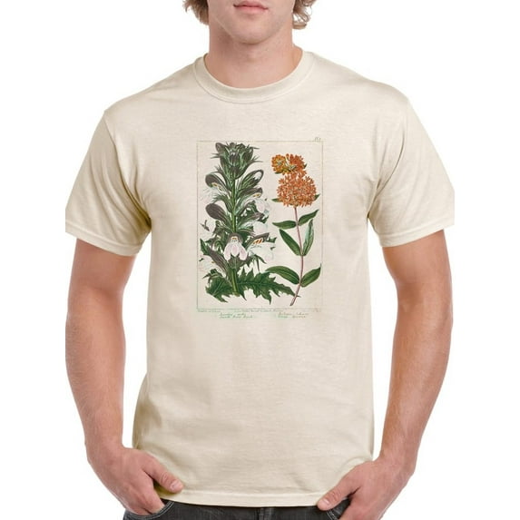 Enchanted Garden Iv T-Shirt Men -Sydenham Edwards Designs, Male XX-Large