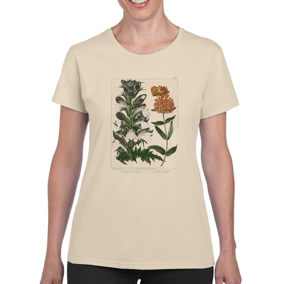 Enchanted Garden Iv T-Shirt Women -Sydenham Edwards Designs, Female Medium