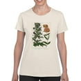 thumbnail image 1 of Enchanted Garden Iv T-Shirt Women -Sydenham Edwards Designs, Female XX-Large, 1 of 4