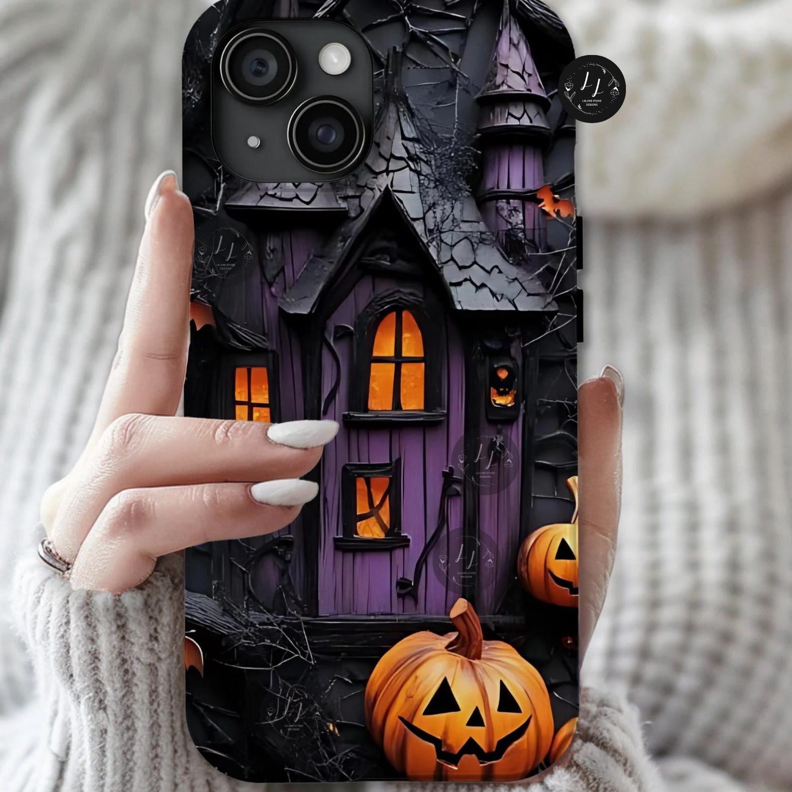 Enchanted Haunted Mansion Halloween Case for iPhone 17 through 11 Pro ...