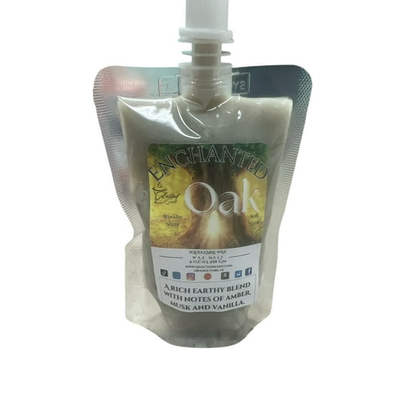 Enchanted Oak Squeezable Wax Melt by Selected Scent (4Ounces)
