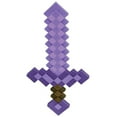thumbnail image 1 of Enchanted Purple Minecraft Sword Action-Figure, 1 of 1
