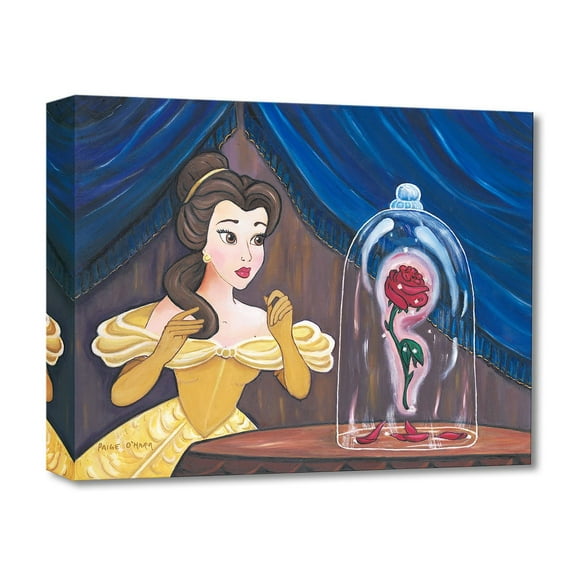 Enchanted Rose by Paige O'Hara with Belle from Beauty and the Beast