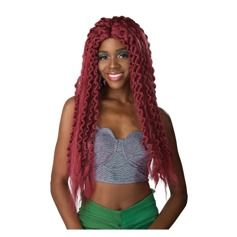 Siren Wig Adult Red Siren Wig Adult Red