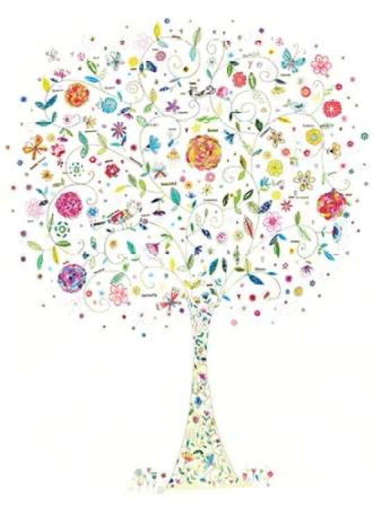 Enchanted Tree Canvas Art - Kim Anderson (18 x 24)