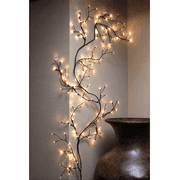 Enchanted Willow Vine Lights, Christmas Swags Decorations Indoor Room Decor, 12 Branches 72 LEDs USB Lighted Willow Vine Lights for Walls Bedroom Home Decor(1 p