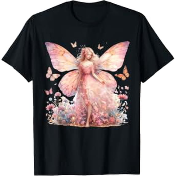 Enchanted Woodland Fairy Fantasy Butterfly Art Classic Theme Everyday ...