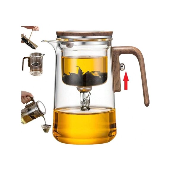 Enchanti Tea Pot Creative Witchcraft Magic Glass Teapot Detachable Loose Tea Glass Tea Infuser Ideal For Tea Steeper27oz Approx. 800 Ml