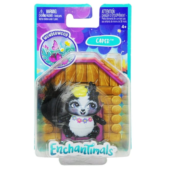 Enchantimals Animal Friends Special Glitter Caper the Skunk