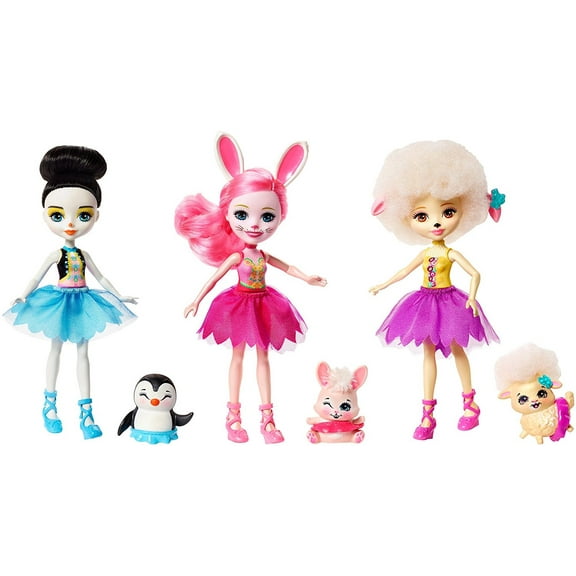 Enchantimals Ballet Cuties Doll 3-Pack
