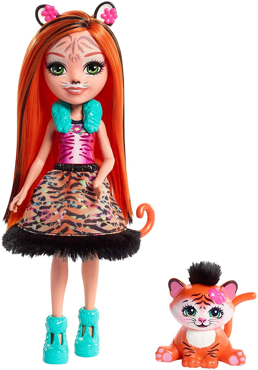 Enchantimals Tanzie Tiger Doll Tuft Figure Walmart