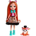 thumbnail image 1 of Enchantimals Tanzie Tiger Doll & Tuft Figure, 1 of 8