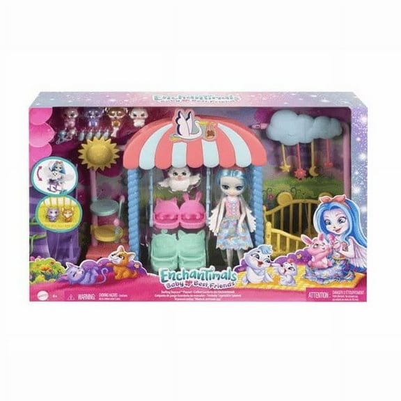 Enchantimals Tiny Friends Baby Doll Playsets, 1.24 lbs