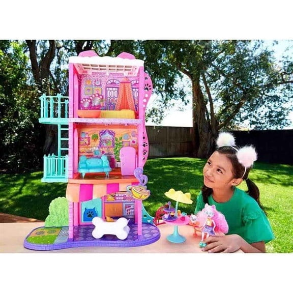 Enchantimals Town House and Cafe Playset HHC18