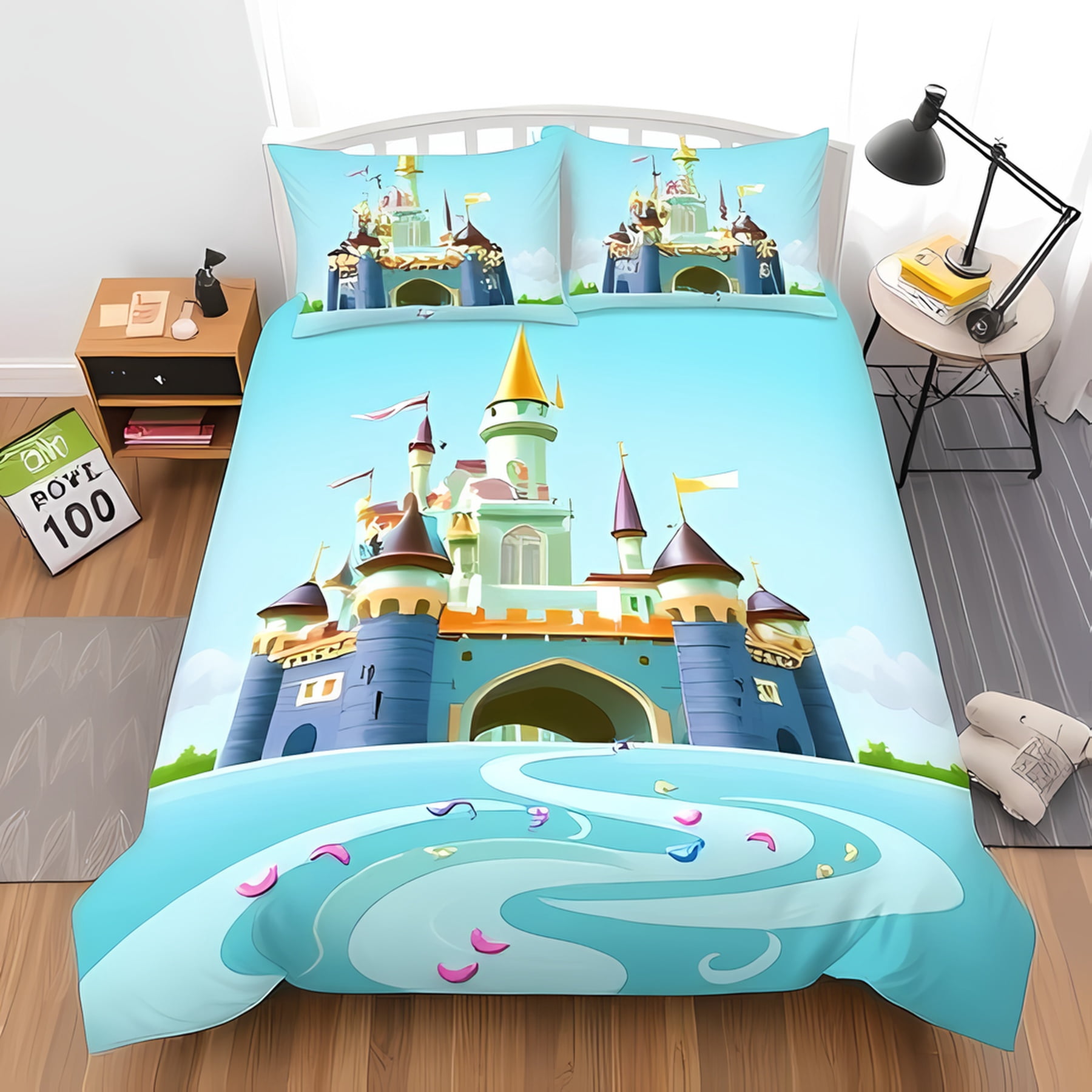 Scrollbound Castle WN0408058CL Duvet Cover Set