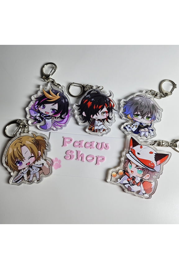 Enchanting Acrylic Keychains, VTubers Keychains (1 keychain)