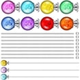 thumbnail image 1 of Enchanting Bead Stakes for Gardens Metal Rods with Crystal and Glass Element, 1 of 8