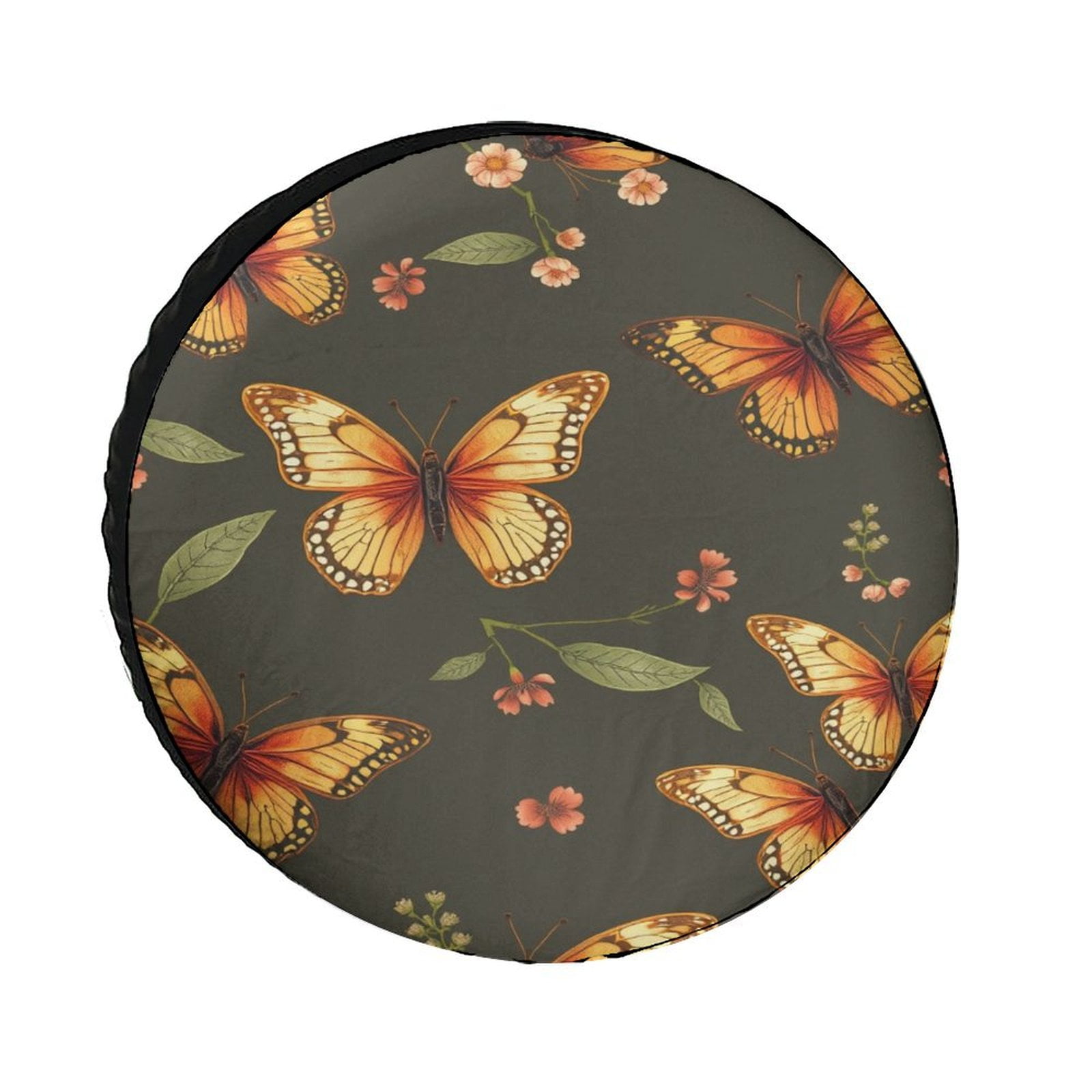 Enchanting Butterfly Spare Tire Cover Dust-Proof Wheel Tire Cover Fit ...