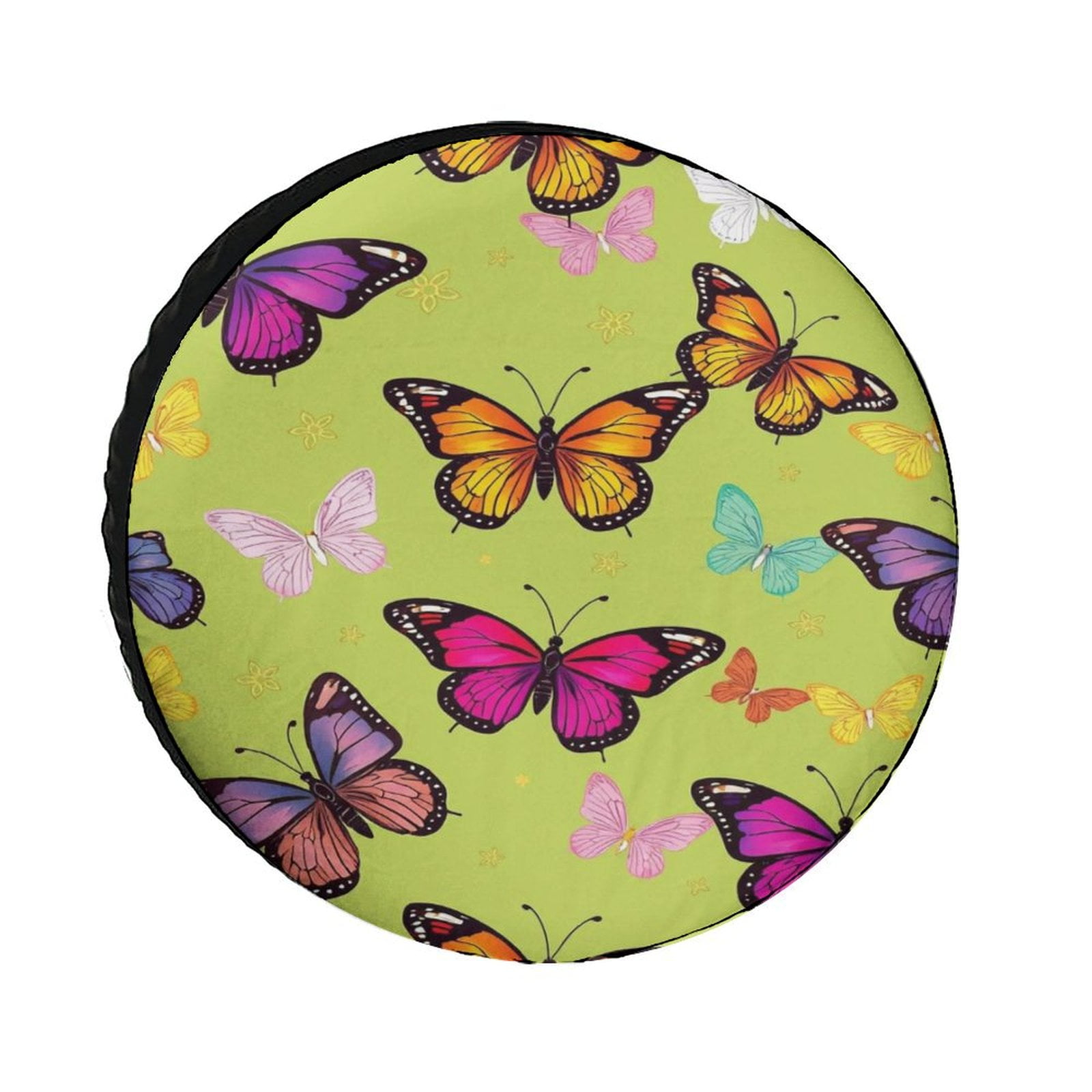 Abstract Tree Elk Spare Tire Cover - Waterproof Dust-Proof Universal Fit For Trailer, RV, SUV - View #10